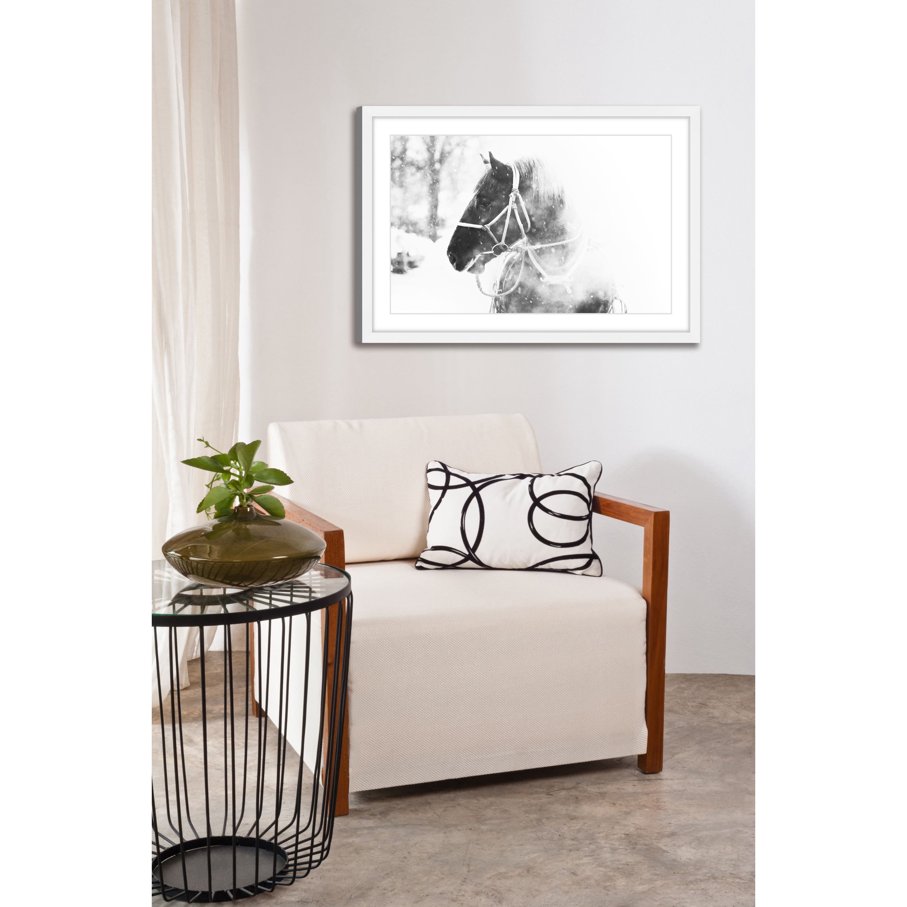 Marmont Hill "Cold Breath" Framed Painting Print