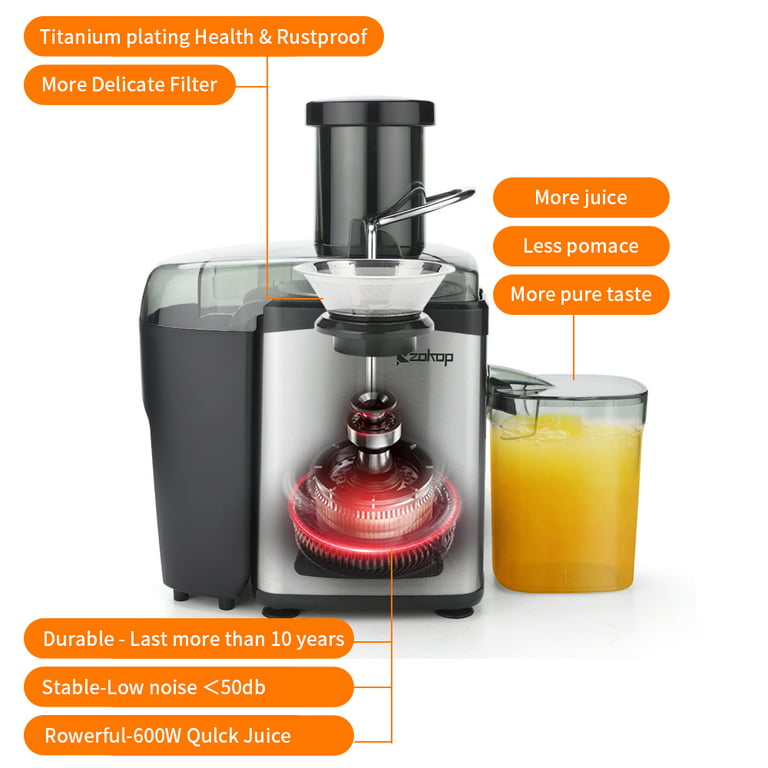 1000W Food Grade Stainless Steel Low Noise Cheap price commercial Slow  Juicer For Vegetable And Fruit - AliExpress