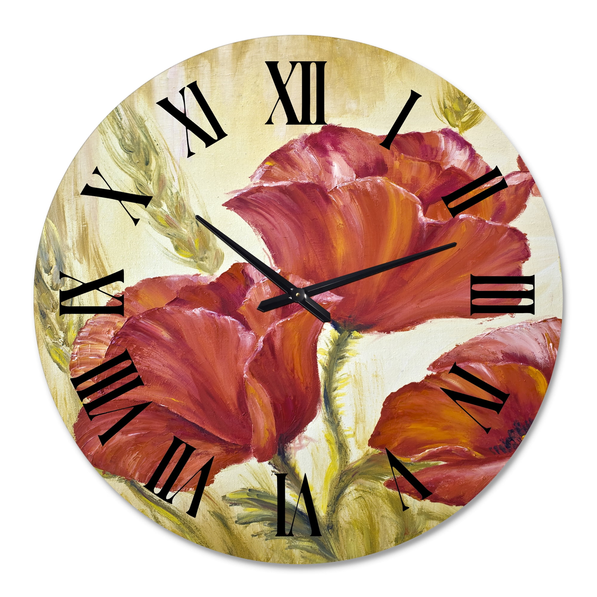 Designart 1 in Traditional Wall Clock