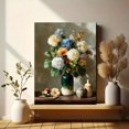 thumbnail image 6 of Beige Hydrangea Botanical Impressionist Canvas Living Room Modern Neutral Floral Wall Decor, 6 of 8