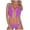Purple, variant on Swimsuit for Women,Bikinis Sets for Women,Women's Swimsuit Solid Color 2 Piece Bikini Set with Side Ties for Lift and Support