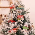 thumbnail image 4 of Injueey Colgante de coche de madera Letras inglesas Adornos colgantes Impresión colorida Colgador de carteles Regalo para la decoración de la Kits de decoración para fiestas Letras, 4 of 6