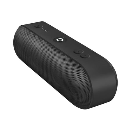 Pre-Owned Beats Pill+ - Speaker - for portable use - wireless - Bluetooth - 2-way - black - Used - for Apple 10.2-inch iPad; 10.5-inch iPad Air; iPad mini 5; iPhone 11, 13, XR, XS Max; TV HD