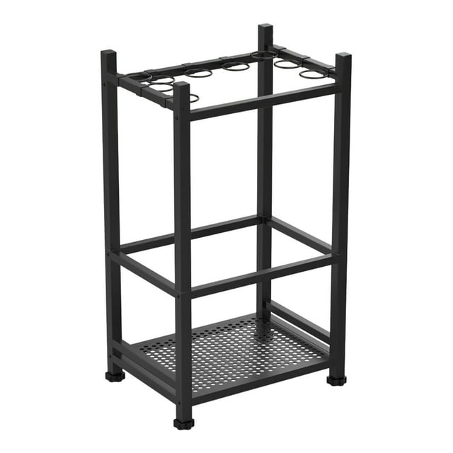 Organizador de herramientas de jardín Mop Broom Broom Space Space Space Sproty Hold Tool Hangers Ratch de almacenamiento para herramientas de
