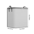 thumbnail image 3 of PATLOLLAV Stripe Storage Bag with Lid, Non-woven Fabric Foldable Closet Organizers and Storage Containers with Handles Storage Bags Moving Boxes for Organizing Comforter Clothes Bedroom Travel, 3 of 5