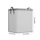 thumbnail image 3 of Bolsas de almacenamiento extragrandes para ropa | Bolsa plegable resistente con asas reforzadas | Bolsa de viaje y mudanza con doble cremallera que ahorra espacio | Paquete de 1 gris, 3 of 7
