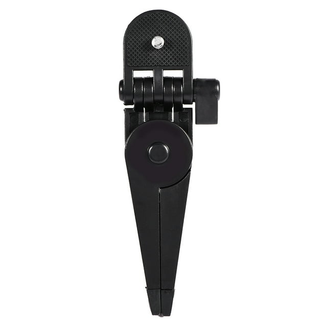 1 mini trípode portátil plegable de plástico para cámara de teléfono móvil.