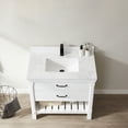 thumbnail image 6 of Miseno Mv798036-Nm Valencia 36" Free Standing Single Basin Vanity Set - White, 6 of 7
