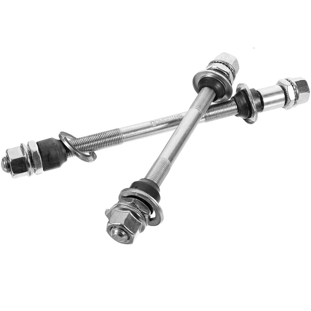 GOOHOCHY Brocheta delantera y trasera para bicicleta, eje de liberación rápida, accesorios para bicicleta de carretera, 2 uds.