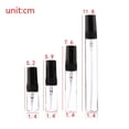 thumbnail image 3 of 20Pcs Mini Botella de Perfume de Vidrio Portátil Tamaño de Viaje de Spray de Vidrio de Perfume Vacías (2Ml), 3 of 5