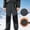 Dark Gray, variant on Unisex Boys Girls Fleece Lined Snow Pants Winter Soft Shell Straight Leg Pants Warm Waterproof Outdoor Hiking Ski Trousers Hot Pink 5-6 Years