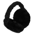 thumbnail image 3 of Miangastore 1Pcs Cute Ear Muffs For Women In Black Plush For Skiing And Hunting, 3 of 8