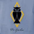 thumbnail image 3 of CafePress - Psi Upsilon Owl T Shirt - Womens Comfort Colors® Shirt, 3 of 4