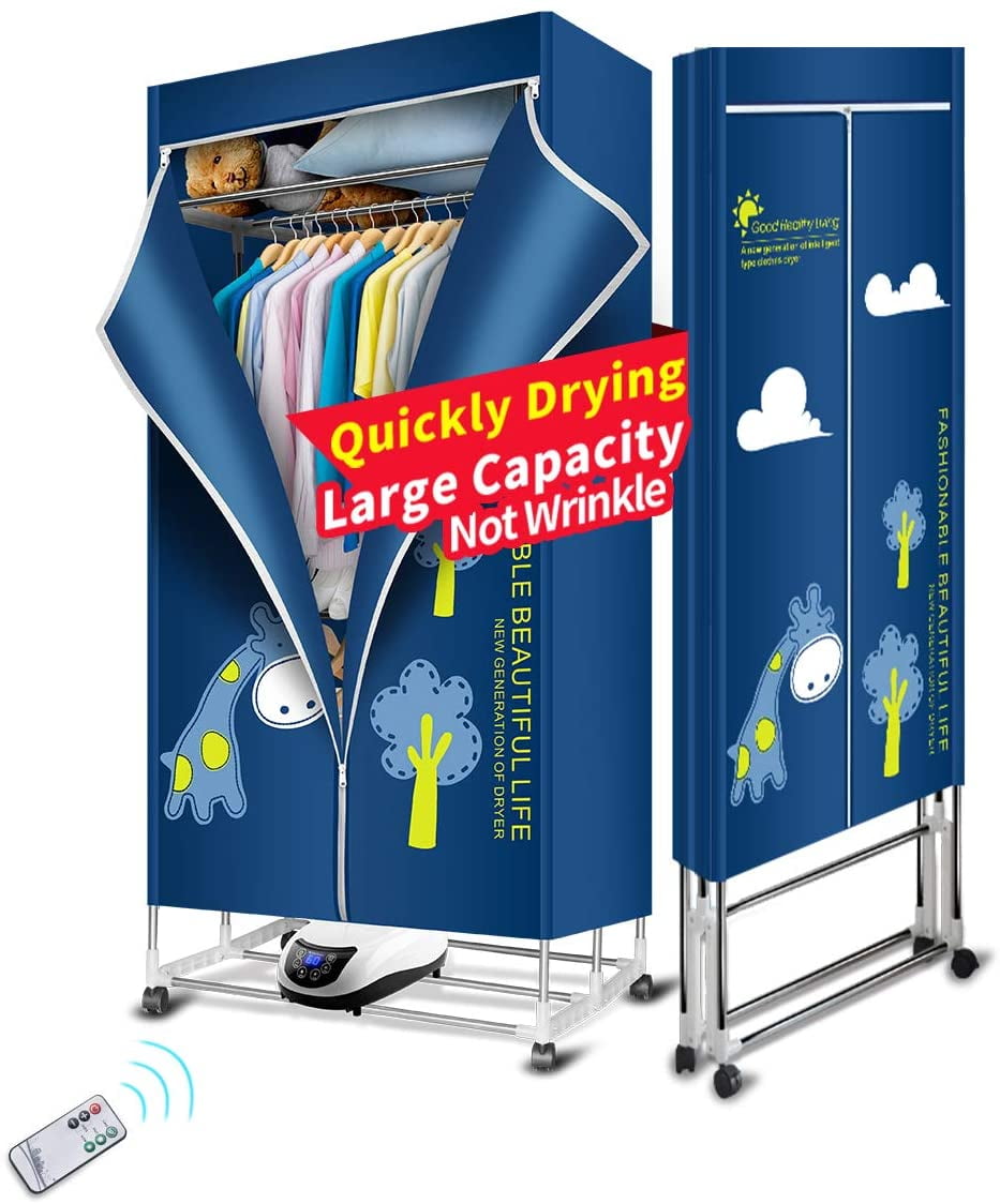 KASYDoFF Clothes Dryer Portable 1500W1.7 Meters 3Tier Foldable