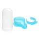 thumbnail image 5 of Uxcell 800ml Alimentador automático para palomas, bebedero colgante para jaula de aves, dispensador de agua, azul claro 2 paquetes, 5 of 6