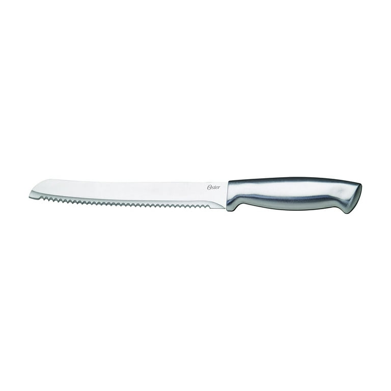 Oster Baldwyn High-Carbon Stainless Steel Cutlery Knife Block Set,  14-Piece