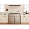 thumbnail image 7 of Aga Amc48df Mercury Series 48" Wide 6 Cu. Ft. Slide In Dual Fuel Range - Mineral Green, 7 of 7