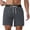 A-Gray338, variant on XIAONU Men's Khaki Cargo Shorts Regular Fit Knee Length Belted Waist Versatile Outdoor Shorts