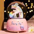 thumbnail image 2 of Bangcool Music Box Crystal Ball Decorative Luminous Musical Box Desk Ornament with Light, 2 of 10