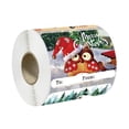 thumbnail image 3 of 250 pegatinas con nombre de Navidad, etiquetas adhesivas de Navidad, sellos, etiquetas adhesivas, tarjetas, pegatinas navideñas para regalos de fiesta, 3 of 8