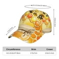 thumbnail image 5 of Goofa Honey Bee Printed Baseball Cap for Men and Women - Adjustable Unisex Hat for Sports and Casual Wear,Sun protection Casual Outdoor Everyday Fashion Cap, 5 of 9