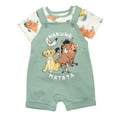 Disney Lion King Simba Timon Pumbaa Infant Baby Boys French Terry Short