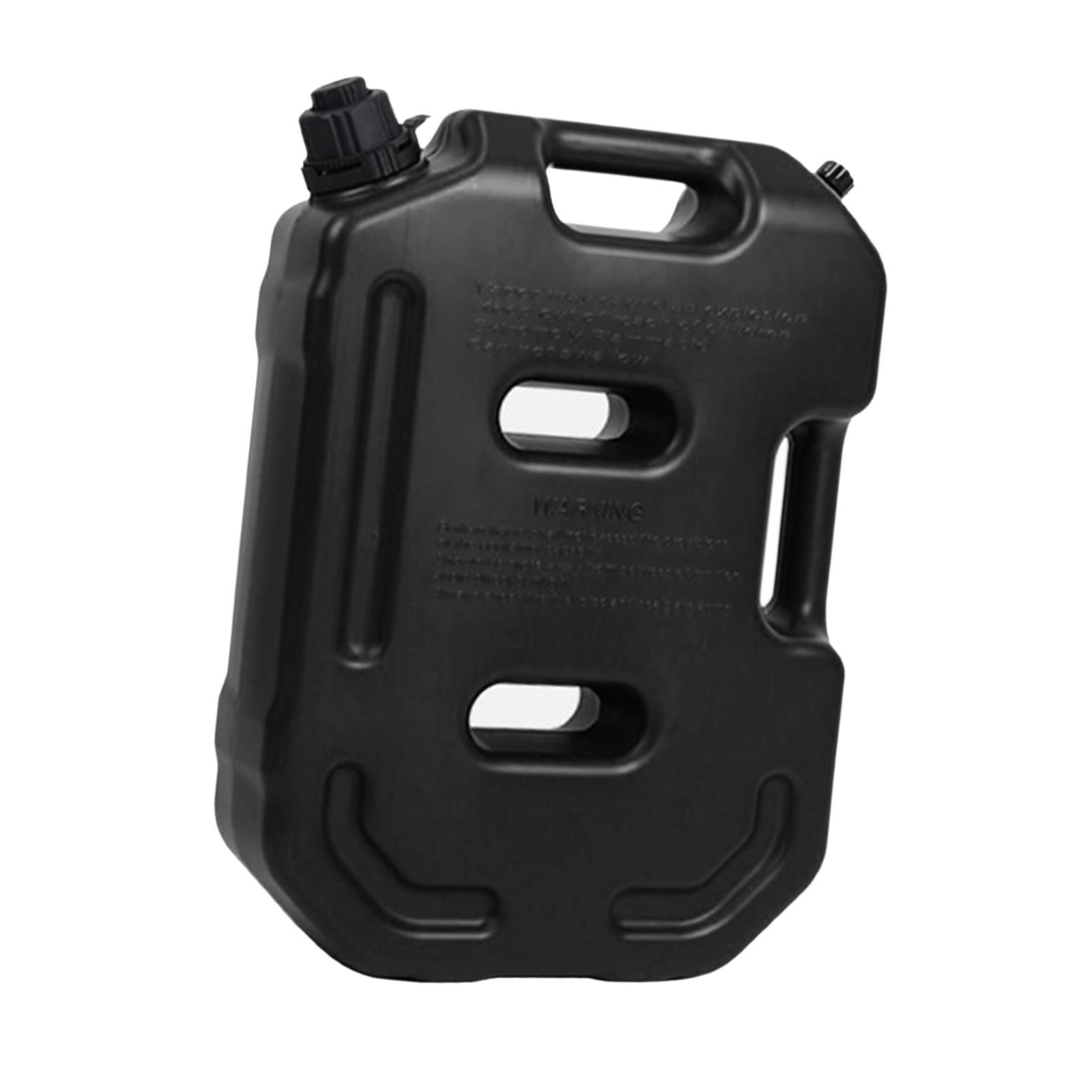Dickly Auto Fuel Tank 1L Liquid Storage Canister for Truck Trailer Automotive Black