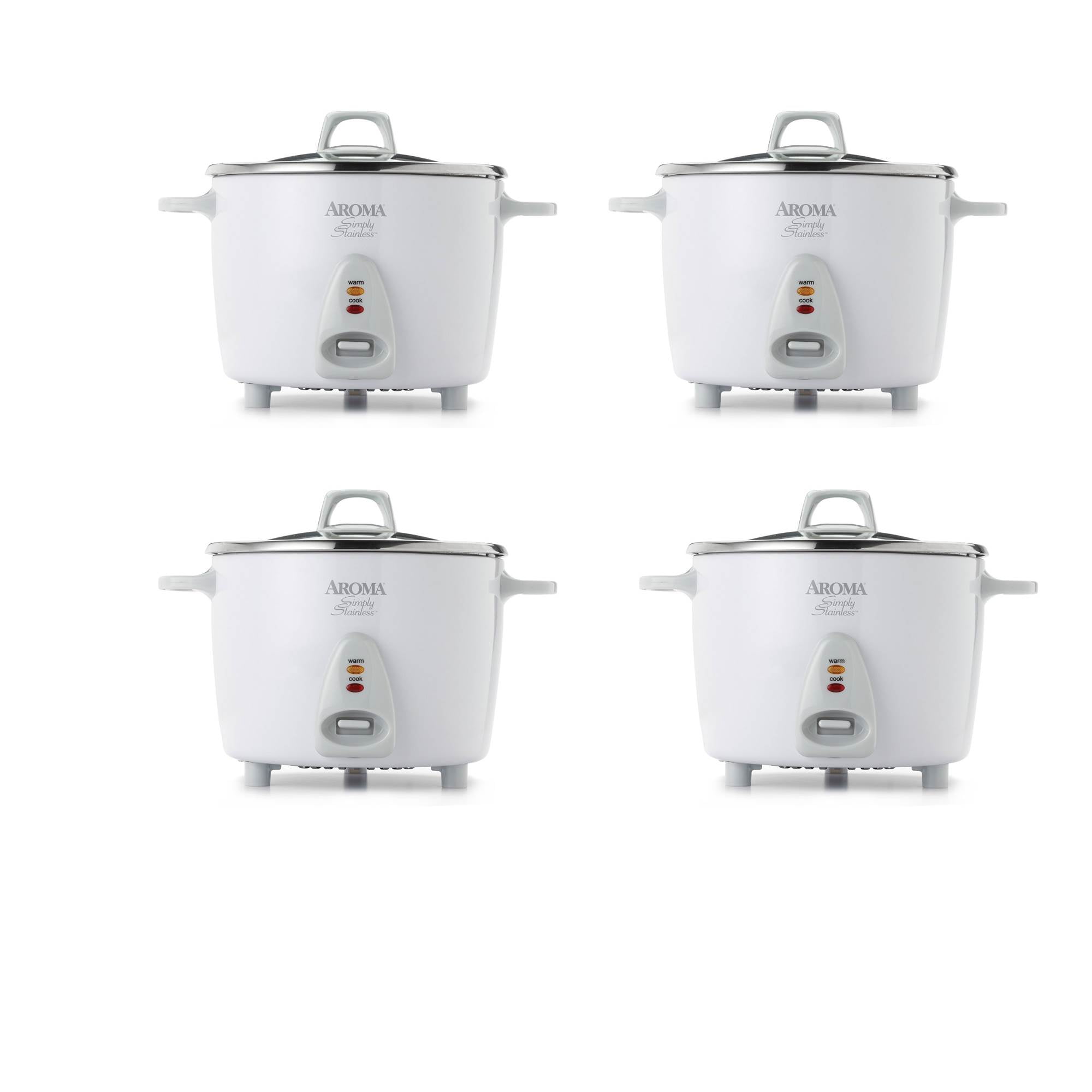 aroma rice cooker simply stainless
