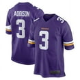 thumbnail image 1 of Youth Minnesota Addison 3 Purple Player Game Stitched T-shirts Performance Top, X-Large, 1 of 2