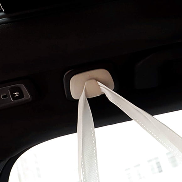 XQauto Crochets de Toit Intérieurs en Plastique ABS pour Volvo V90 S90 XC40 XC60 XC90 2015-2020 (Beige)