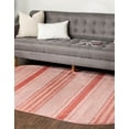 thumbnail image 3 of Rugs.com Gemstone Collection Rug – 4' x 6' Oval Rusty Pink Rose Medium Rug Perfect For Living Rooms, Large Dining Rooms, Open Floorplans, 3 of 9