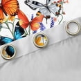 thumbnail image 4 of Manfei Spring Garden Floral Curtains Pack of 2 (42x84 Each), Farmhouse Butterfly Curtains Blackout, Vintage French Style Bedroom Curtains, Curtains and Drapes Home Decor, 4 of 6