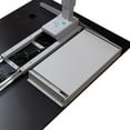 thumbnail image 6 of Max Under Desk Storage Drawer – Large Desk Drawer with Lock for Regular & Sit-Stand Standing Desks, Black (19.5" x 7.5"), 6 of 6