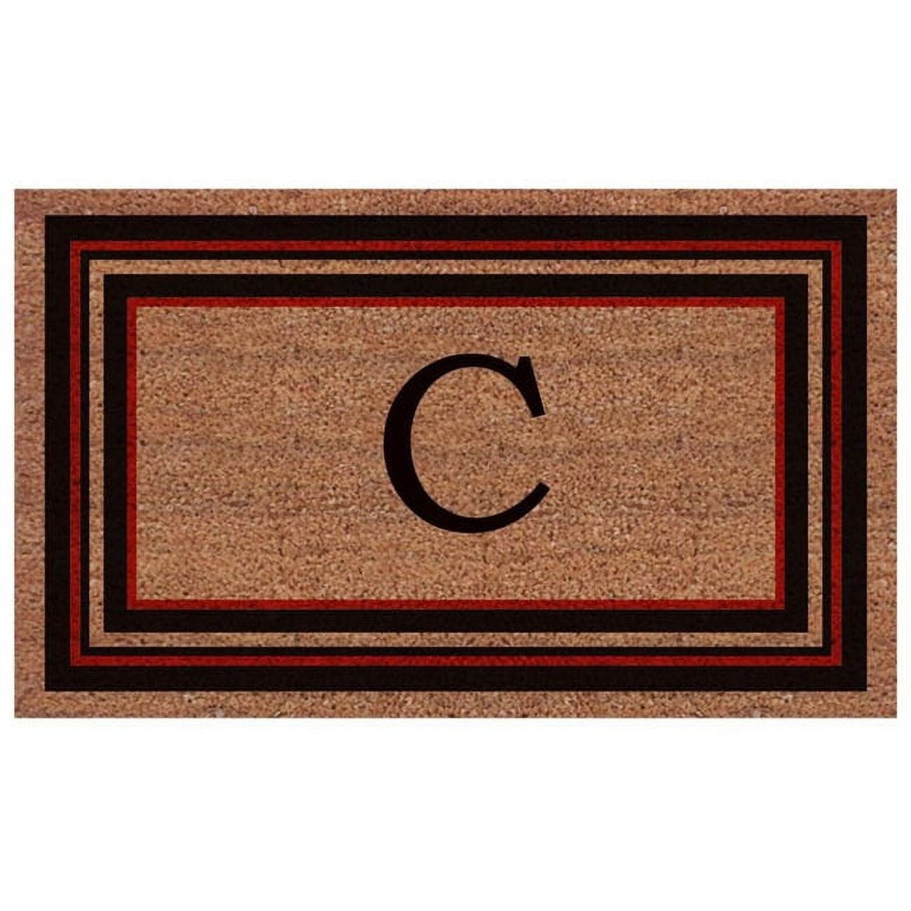 Calloway Mills Calloway Mills Esquire Monogram Outdoor Doormat, Extra-thick 18" x 30" (Letter Z)