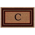 thumbnail image 4 of Calloway Mills Calloway Mills Esquire Monogram Outdoor Doormat, Extra-thick 18" x 30" (Letter M), 4 of 5