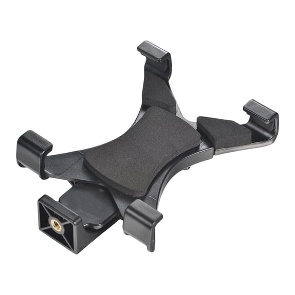 Tripod Mount Adapter Universally Clamp Holder for Tablets and Large Phones with 1/4Inch Screw Thread for Tripod Stand