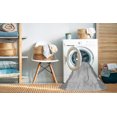 thumbnail image 2 of Ahgly Company Machine Washable Indoor Rectangle Transitional Platinum Gray Area Rugs, 2' x 5', 2 of 7