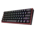 thumbnail image 1 of Teclado Gaming Redragon K617 Fizz 60% cableado RGB 61 teclas, 1 of 8
