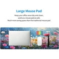 thumbnail image 6 of Mouse Pad, Large Japanese Desk Mat, XL Anime Gaming Keyboard Mat, Non-Slip Rubber Base, Big Extended Desk Protector for Home Office, 31.5”x11.8”, 6 of 9