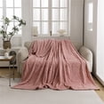 thumbnail image 4 of TopLLC Throw Blanket 180x200cm Super Soft Warm Solid Warm Fleece Blanket Throw Rug Sofa Bedding blanket blanket, 4 of 8