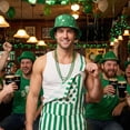 thumbnail image 3 of Alaiyaky St. Patrick's Day Bucket Hat Unisex Irish Sun Hat Foldable Shamrock Bucket Cap for St. Patty's Day Party, Parades, Travel, Outdoor, 3 of 5