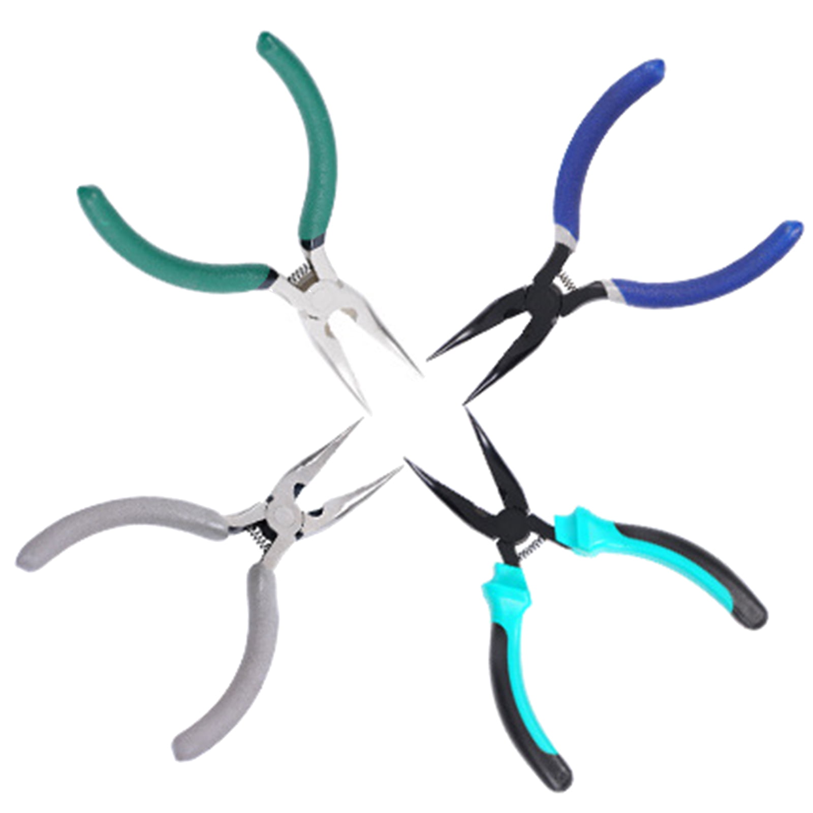 BELOWSYALER Handmade Jewelry Pliers Metal Wire Cutter Long Curved Nose Plier Jewelry Accessories Chicken Claw Bone Removal Tool