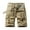 Khaki, variant on NAFUU Men's Camo Cargo Shorts Relaxed Fit Multi-Pocket Outdoor Camouflage Cargo Shorts Lightweight Casual Wear Slim Fit Hiking Shorts Comfy Baggy Shorts