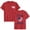 Red, variant on Duqingm Usa 250th Anniversary T Shirt 4th of July T Shirts for Women Patriotic American Flag Graphic Tshirts Short Sleeve Crew Neck USA Flag Patriotic Memorial Day Tee Red,L