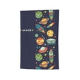 thumbnail image 6 of Wukai Space Print Garden Flag 12.5x18 Inch Double Sided Sun-resistant Rain-resistant, Wrinkle-resistant Colorfast(Only Flag), 6 of 7