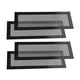thumbnail image 5 of Cubiertas de ventilación de piso de 10 pulgadas x 4,02 pulgadas, decoración decorativa para el hogar, malla de ventilación con filtro de PVC para 4 piezas, 5 of 8