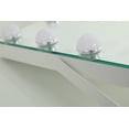 thumbnail image 3 of Aluminum Frame Tabletop Vanity Mirror with 9 Bulbs, 3 of 9