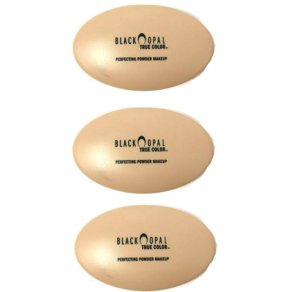 Set of 3 Black Opal 0.32 oz SPF 8 22 Rich Caramel Perfecting Powder