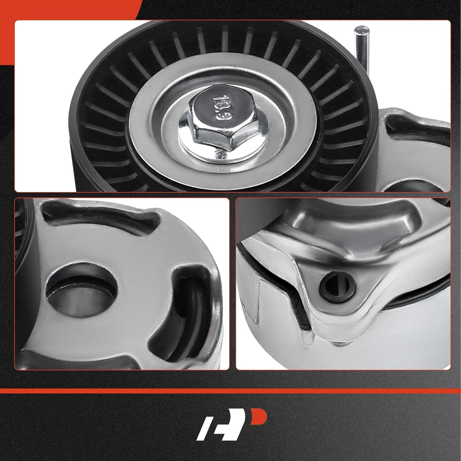 A-Premium Belt Tensioner Assembly Compatible with Subaru Forester 2011-2018 Impreza 2012-2015 Legacy 2013-2019 Outback 2013-2019 WRX 2015-2019