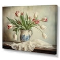 thumbnail image 2 of Designart "Still Life Of Tulip Bouquet VI" Tulips Canvas Wall Art, 2 of 7